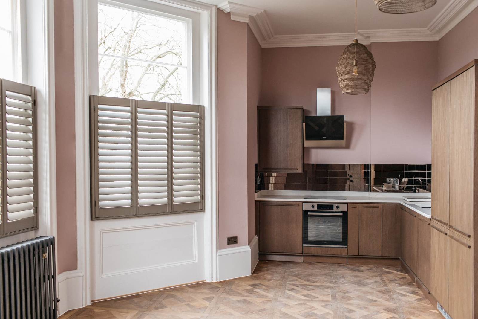 Café style in a working kitchen